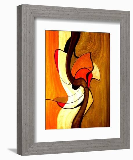 Meeting in the Middle III-Ruth Palmer-Framed Art Print