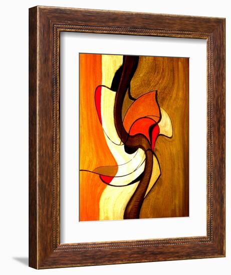 Meeting in the Middle III-Ruth Palmer-Framed Art Print