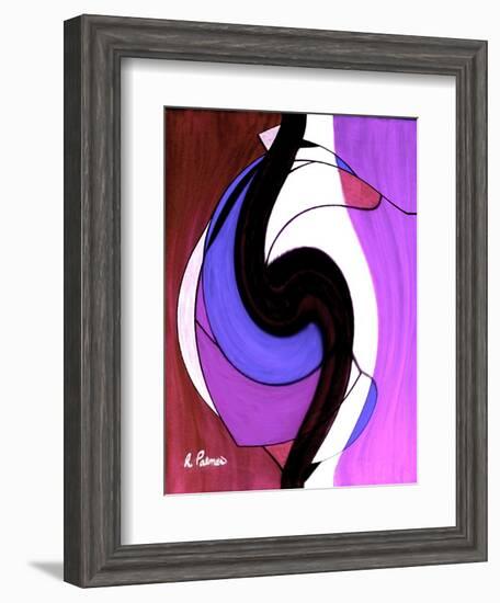 Meeting in the Middle - Revisited-Ruth Palmer-Framed Art Print