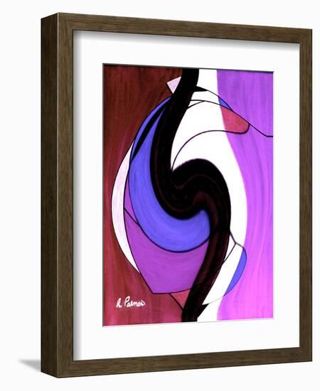 Meeting in the Middle - Revisited-Ruth Palmer-Framed Art Print