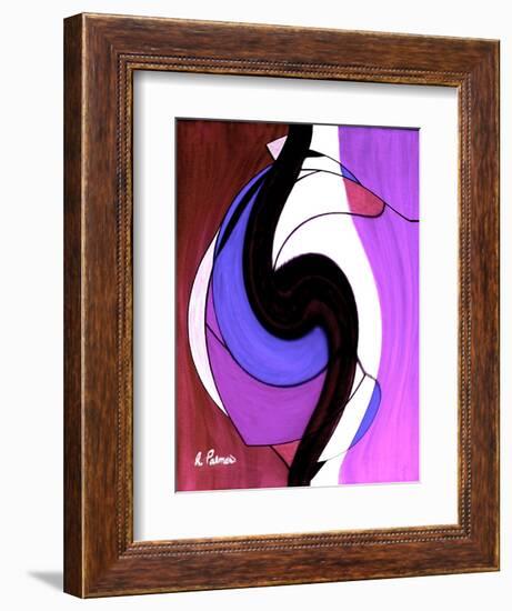 Meeting in the Middle - Revisited-Ruth Palmer-Framed Art Print