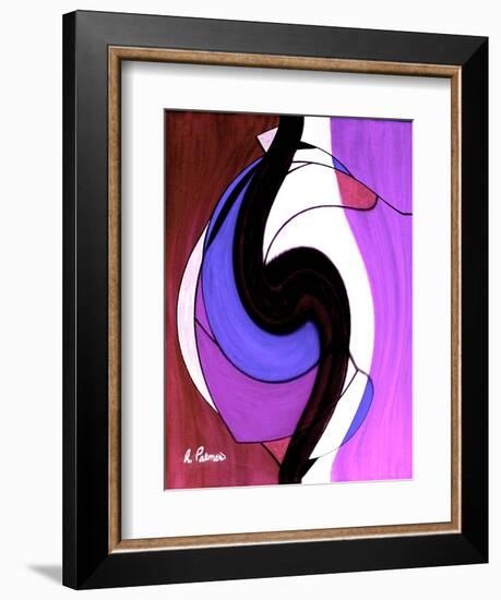 Meeting in the Middle - Revisited-Ruth Palmer-Framed Art Print