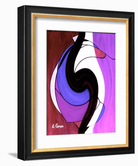 Meeting in the Middle - Revisited-Ruth Palmer-Framed Art Print