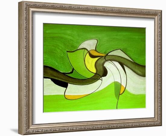 Meeting in the Middle VI-Ruth Palmer-Framed Art Print