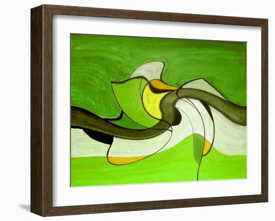 Meeting in the Middle VI-Ruth Palmer-Framed Art Print