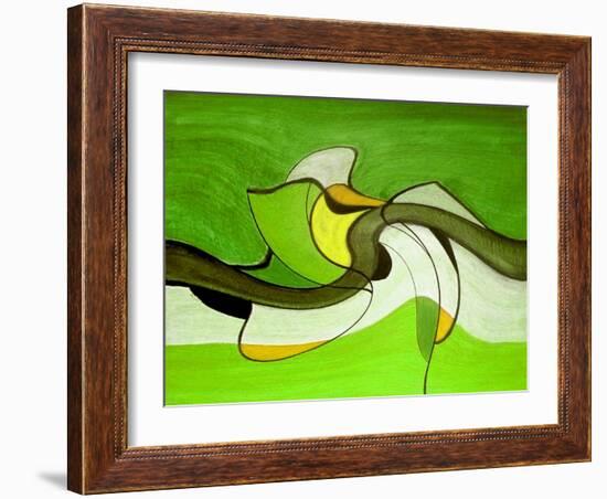 Meeting in the Middle VI-Ruth Palmer-Framed Art Print