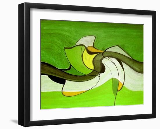 Meeting in the Middle VI-Ruth Palmer-Framed Art Print