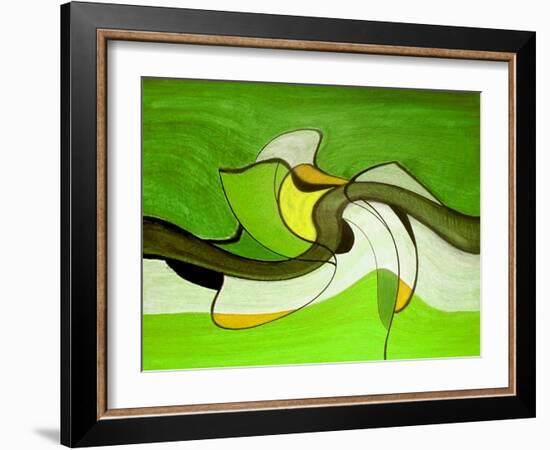 Meeting in the Middle VI-Ruth Palmer-Framed Art Print