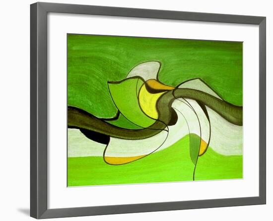 Meeting in the Middle VI-Ruth Palmer-Framed Art Print