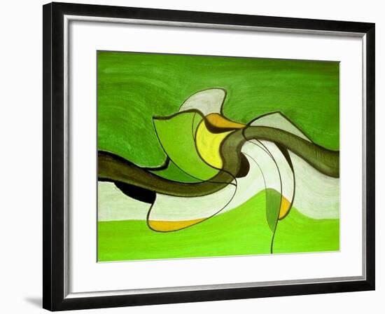 Meeting in the Middle VI-Ruth Palmer-Framed Art Print