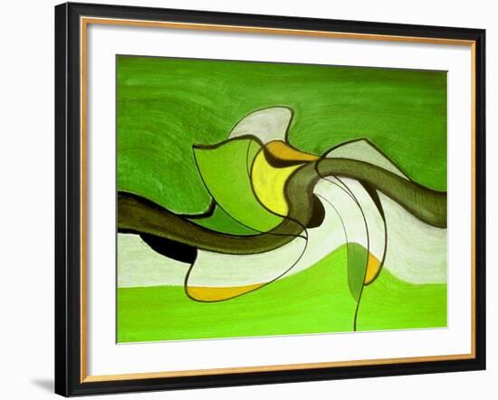 Meeting in the Middle VI-Ruth Palmer-Framed Art Print