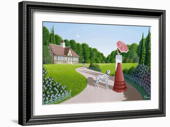 Meeting in the Park, 1996-Peter Szumowski-Framed Giclee Print