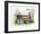 Meeting in the Park-Margaret Loxton-Framed Giclee Print