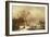 Meeting in the Snow-Frederik Marianus Kruseman-Framed Giclee Print