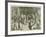 Meeting of Emin Pasha and Mr Stanley-null-Framed Giclee Print