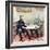 Meeting of Generals Grant (Lef) and Lee, American Civil War, 1865-Currier & Ives-Framed Giclee Print