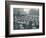 Meeting of London business men on Tower Hill, held after sinking of the Lusitania, c.1915-Unknown-Framed Photographic Print