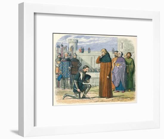 'Meeting of Richard and Henry', 1399 (1864)-James William Edmund Doyle-Framed Giclee Print