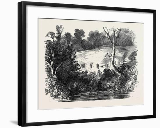 Meeting of the Archaeological Institute, at Newcastle Upon Tyne: the Hermitage, Warkworth-null-Framed Giclee Print