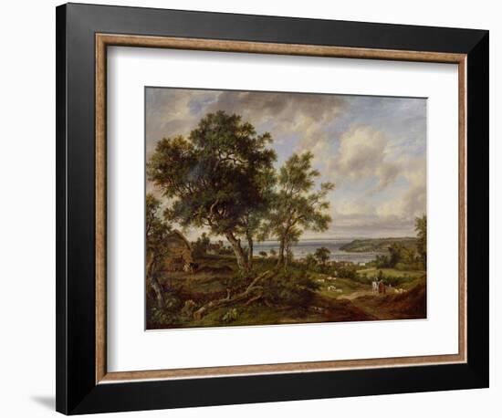 Meeting of the Avon and the Severn, 1826-Patrick Nasmyth-Framed Giclee Print