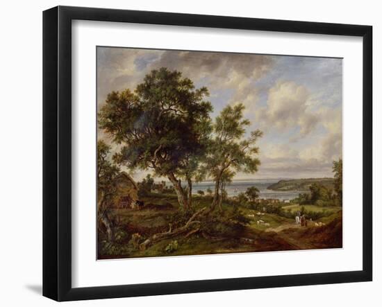 Meeting of the Avon and the Severn, 1826-Patrick Nasmyth-Framed Giclee Print