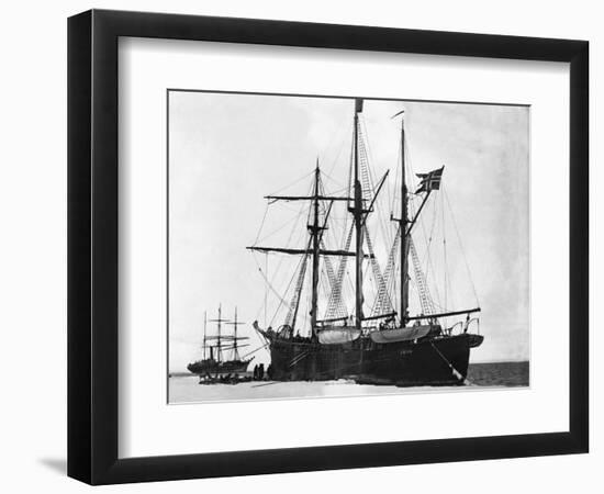 Meeting of the Fram and the Terra Nova-null-Framed Photographic Print
