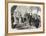 Meeting of the French and Spanish Royal Families in the Hotel De Ville, St. Sebastian, 1865-null-Framed Premier Image Canvas