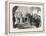 Meeting of the French and Spanish Royal Families in the Hotel De Ville, St. Sebastian, 1865-null-Framed Premier Image Canvas