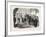 Meeting of the French and Spanish Royal Families in the Hotel De Ville, St. Sebastian, 1865-null-Framed Giclee Print