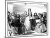 Meeting of the Ladies' Committee at Stafford House, Mid-Late 19th Century-MG Gow-Mounted Giclee Print