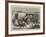 Meeting of the National Artillery Association at Shoeburyness-null-Framed Giclee Print