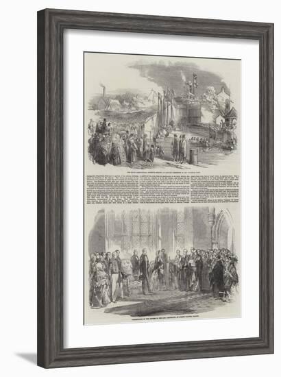 Meeting of the Royal Agricultural Show at Galway-null-Framed Giclee Print