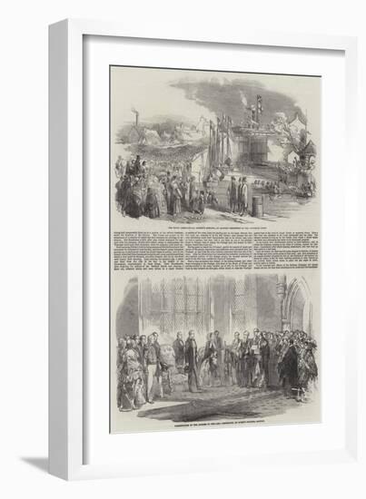 Meeting of the Royal Agricultural Show at Galway-null-Framed Giclee Print