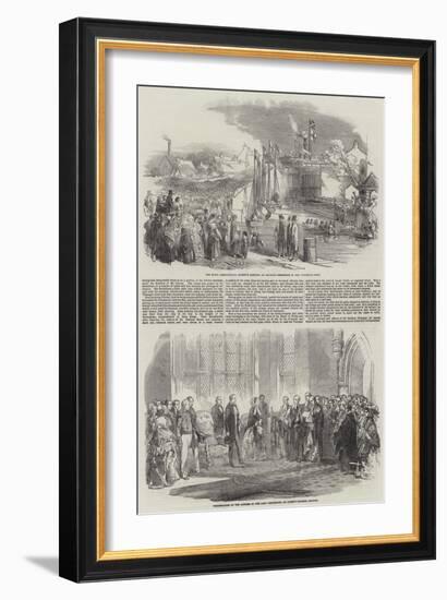 Meeting of the Royal Agricultural Show at Galway-null-Framed Giclee Print