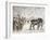 Meeting of the Shire Horse Society in Islington's Agricultural Hall, London, C1875-Frank Watkins-Framed Giclee Print