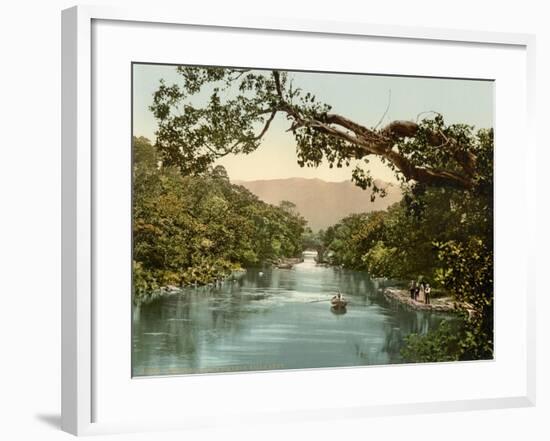 Meeting of the Waters, Killarney. County Kerry, Ireland, C.1890-C.1900-null-Framed Giclee Print