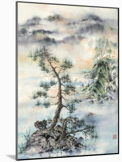 Meeting of the Wind, Nature & Man-Nan Rae-Mounted Art Print