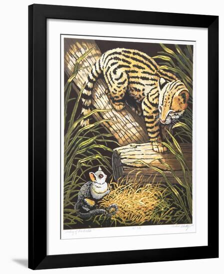Meeting of Two Worlds-Caroline Schultz-Framed Collectable Print