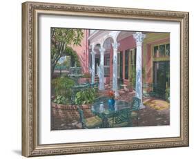 Meeting Street Inn Charleston-Richard Harpum-Framed Art Print