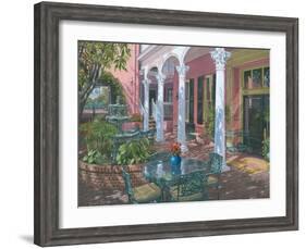 Meeting Street Inn Charleston-Richard Harpum-Framed Art Print