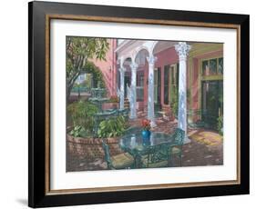 Meeting Street Inn Charleston-Richard Harpum-Framed Art Print