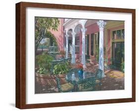 Meeting Street Inn Charleston-Richard Harpum-Framed Art Print