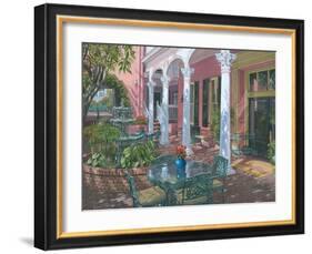 Meeting Street Inn Charleston-Richard Harpum-Framed Art Print