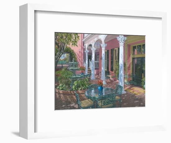 Meeting Street Inn Charleston-Richard Harpum-Framed Art Print