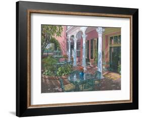 Meeting Street Inn Charleston-Richard Harpum-Framed Art Print