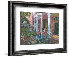Meeting Street Inn Charleston-Richard Harpum-Framed Art Print