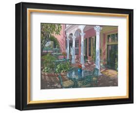 Meeting Street Inn Charleston-Richard Harpum-Framed Art Print
