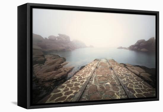 Meeting with Poseidon-Philippe Manguin-Framed Premier Image Canvas