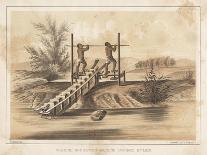 Chinese Irrigating Machine Worked by Men, 1855-Meffert-Giclee Print