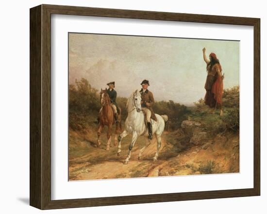 Meg Merrilies from Keats' Poem Old Meg She Was a Gypsy-Heywood Hardy-Framed Giclee Print